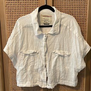 Anthropologie Cartonnier XL Linen Light Jacket/Blazer (Used)